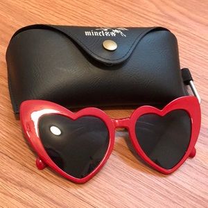 Heart sunglasses